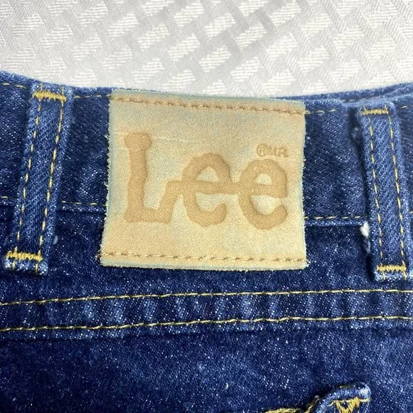 NWT Vintage Lee Jeans, dark wash, deadstock - Picture 8 of 12